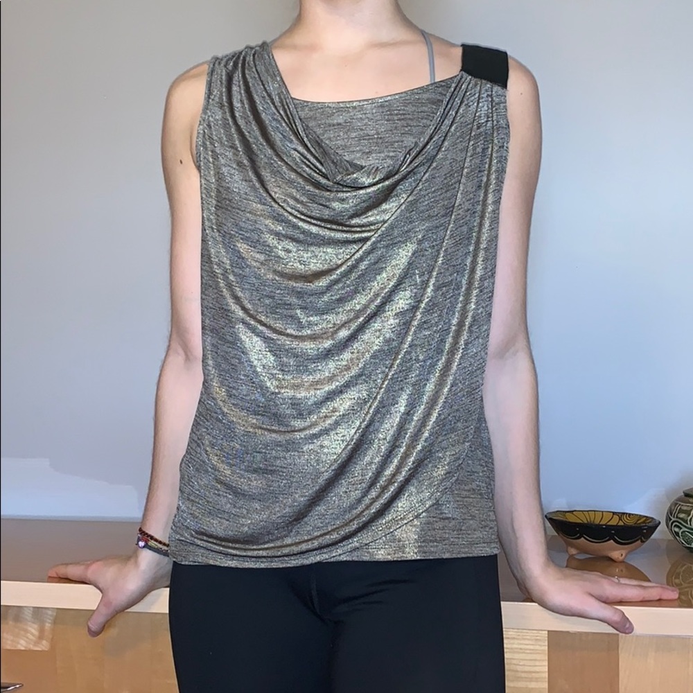 Gold Calvin Klein Blouse
